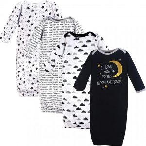 Hudson Baby Unisex Cotton Gowns