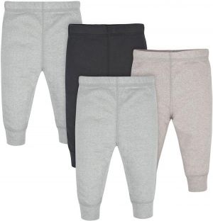 Gerber Baby Girls' 4-Pack Pants
