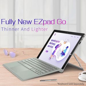 JUMPER EZPAD GO 11.6 Inch IPS Touch Screen 2 in 1 Tablet 8GB 128GB Window 10 Tablet PC with Keyboard Pen for Office Home
