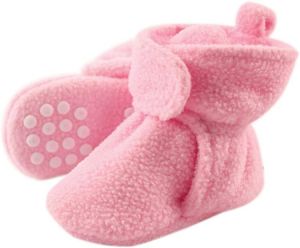Luvable Friends Unisex Baby Cozy Fleece Booties