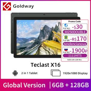 Teclast X16 11.6 inch 2 in 1 Tablet 1920×1080 Windows 10 6GB RAM 128GB SSD Dual Core Tablets PC Intel Gemini Lake N4020 USB3.0