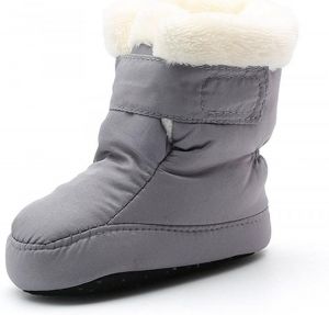 Kuner Newborn Baby Boys and Girls Waterproof Winter Warm Snow Boots Crib Shoes