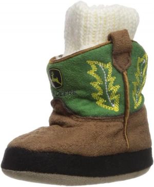 John Deere Baby Boys' Infant Slippers