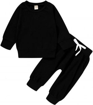 Happy Town Fall Outfits for Toddler Girl Boy Long Sleeve Top and Long Pants Set Toddler Sweatsuits