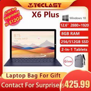 Teclast X6 Plus Tablet Notbook 2 in 1 Touch Screen Intel Gemini 8GB RAM 256GB 512GB SSD 12.6 Inch 2880*1920 FHD IPS Windows 10