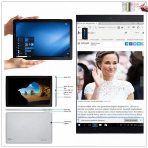 10.1 inch NX16A Windows 10 Tablet PC x5-8350 2GB+32GB 1280 x 800 IPS WIFI Bluetooth-compatible Quad-core 32-bit operating system
