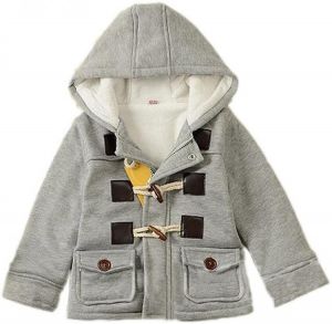 GETUBACK Baby Boy's Girls Kids Hooded Fleece Coat Winter Outwear