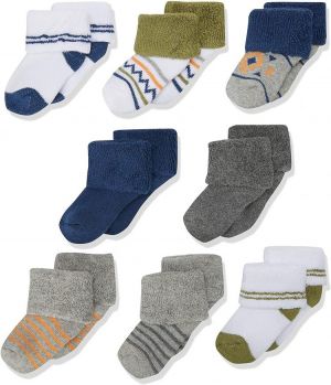 all in one place ילדים ותינוקות Luvable Friends Unisex Baby Newborn and Baby Terry Socks