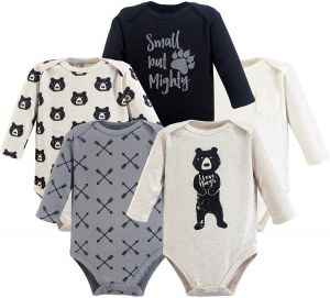 all in one place ילדים ותינוקות Yoga Sprout Unisex Baby Cotton Bodysuits