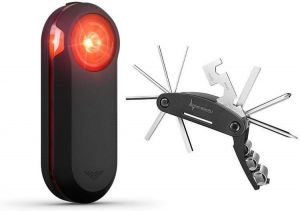 Garmin Varia RTL515 Cycling Rearview Radar with Visual and Audible Alerts for Vehicles with Wearable4U Cycling Multi Tool Bundle