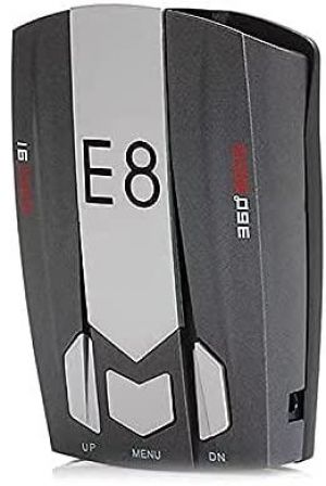 [2021 Upgraded] Radar Detector for Cars, Police Radar Detector with LED Display 360-Degree Monitoring Long-Distance Remote Warning