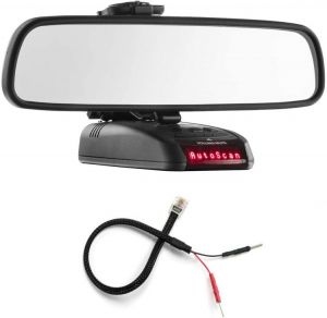 Radar Mount Mirror Mount Bracket + Mirror Wire Power Cord for Beltronics RX65 STi Magnum (3001101B)
