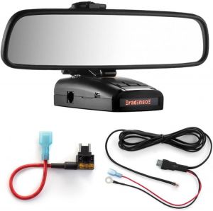 Radar Mount Mirror Mount + Direct Wire Power Cord + Micro Fuse Tap for Radenso XP and SP (3001510R)