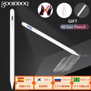 For iPad Pencil with Palm Rejection,Stylus Pen for Apple Pencil 2 1 iPad Pen Pro 11 12.9 2021 -2018 Mini 6 Air 4 7th 8th 애플펜