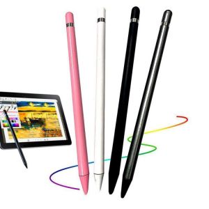 all in one place טאבלטים 1pcs Screen Pen Tablet Stylus Drawing Capacitive Pencil Universal For Android/iOS Smart Phone Tablet Black/White/Pink/Gray