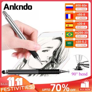 Universal 2in1 Stylus Pen Laptop Tablet Pen Smart Phone Pen Touched Screen Pen For Xiaomi Huawei Samsung Tablet Drawing Pencil