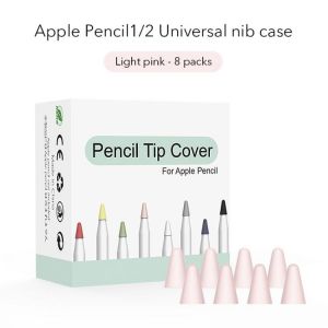 all in one place טאבלטים Silicone Pencil Tip Cover For Apple Pencil 2nd 1st Generation Screen Protector For iPad 1st Mute Nib Case For Pencil Cover Skin