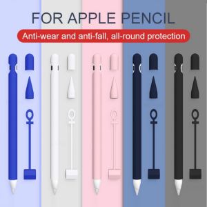 all in one place טאבלטים Soft Silicone Compatible For Apple Pencil Case Compatible For iPad Tablet Touch Pen Stylus Protective Sleeve Cover Anti-lost