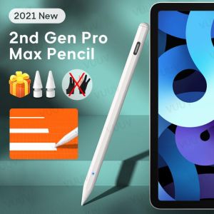 For iPad Pencil With Palm Rejection, Stylus Pen For iPad Pro 11 12.9 2018 2020 2021 7th 8th Air 3 4 mini 5 For Apple Pencil 2 1