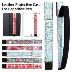 Leather Stylu Pen Case Touch Screen Pen Cover Tablet Pen Holder Bags Protective Sleeve Case Pouch for IPhone iPad Pencil