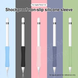 Soft Protective Pouch Cover Grip For Apple Pencil 1nd 2nd Accessories Anti-scratch For iPad Accessories Touch Pen Cover Fundas