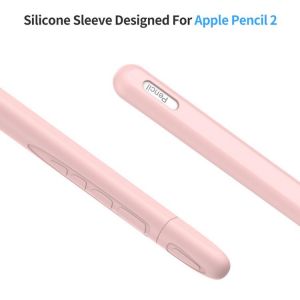Anti-Slip Silicone Pencil Sleeve Cover Protective Case For Apple Pencil Touch Pen 2 Mobile Phone Accessories Protective Case