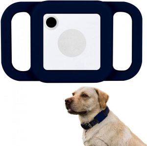 Protective Case Compatible for Tile Mate Tracker (2020&2018), Silicone Skin Cover Fit for Cat Dog Collar, Anti-Lost Locator Fi