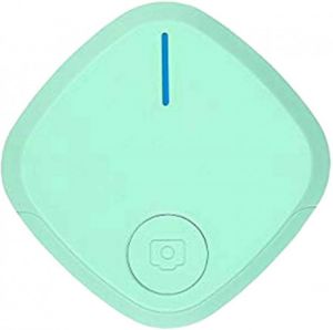 Smart Key-Finder Wireless Tracker for Phone Wallet Vehicle Luggage Kids-GPS-Tracker (1 Pack, Green)