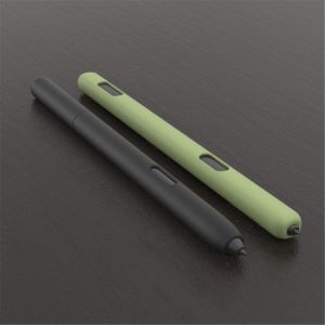 Simple business pencil case For Sam-sung Galaxy- Tab S6 S7 S-Pen Cover Cute Cartoon Tablet Silicone Pencil Case