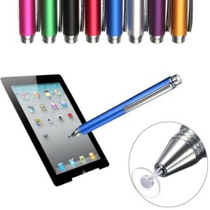 2 in 1 Mutilfuction Fine Point Round Thin Tip Touch Pen Capacitive Stylus Pen for iPad iPhone All Mobile Phones Tablet