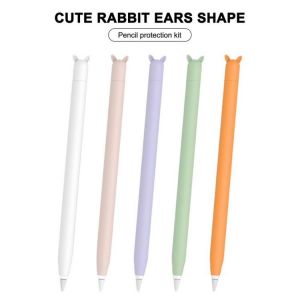 For Pencil 1 Case Pencil Case Tablet Touch Stylus Pen Protective Cover For Pencil 1st Soft Silicone Case Anti-Fall Pen Tip Cover