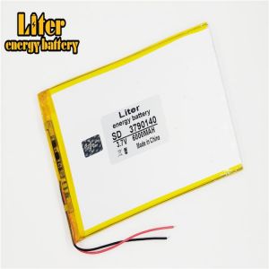 large capacity 3.7 V tablet battery 6000 mah each brand tablet universal rechargeable lithium batteries 3790140 3590140