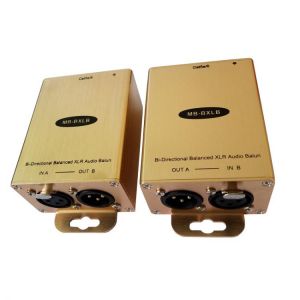 Pro Audio to RJ45 Adapter Balanced Audio Over Cat5/6 Converter XLR Audio Extender(one pair)