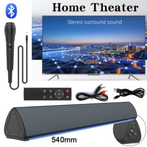 BS-15 Home Theater Wireless TV Sound Bar Bluetooth-compatible USB Home Audio 3D Subwoofer Surround SoundBar For PC TV Speaker