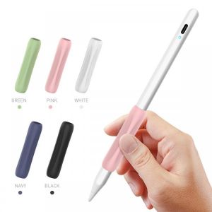Stylus Cover Silicone Protective Sleeve Wrap For Apple Pencil 1/2 Shockproof Anti-scratch Non Slip Touch Screen Pen Grip Case