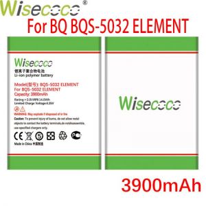 Wisecoco BQS5032 3900mAh Battery For BQ BQS 5032 BQS-5032 Element Mobile Phone Battery Replace + Tracking Number