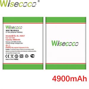 Wisecoco BL-45B1F 4900mAh New Battery For LG V10 H961N F600 H900 H901 VS990 H968 H960 V10 K520 Phone High quality battery