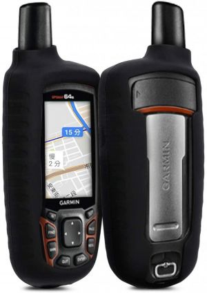 kwmobile Case Compatible with Garmin GPSMAP 64 / 64s / 64st - GPS Handset Navigation System Soft Silicone Skin Protective Cover - 