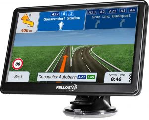 GPS Navigation for Car Truck: Latest 2021 Map Touchscreen 7 Inch 8G 256M Navigation System with Voice Guidance and Speed ​​Cam