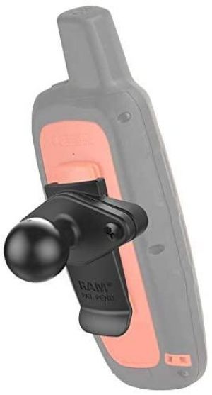 RAM Mounts Spine Clip Holder with Ball for Garmin Handheld Devices RAM-B-202-GA76U with B Size 1" Ball