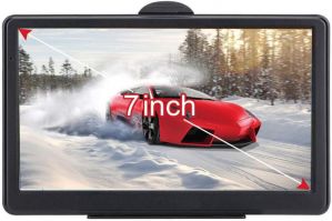 GPS Navigation 7 Inch for Car Truck 2021 Americas Map Free Lifetime Map Update Includes Postcodes, POI Speed Cam Alerts Lane Assis