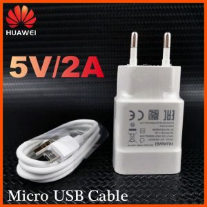 Huawei 5V/2A Charger Original EU/US Adapter 2A Micro USB Cable Wall Charger For Huawei Nova 5i Pro Nova 2s 5Z 4e Mate40E