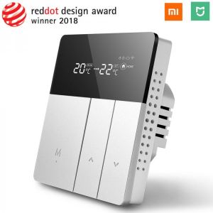 Mijia Smart WiFi Thermostat Temperature Controller for Water Electric Floor Gas Boiler Heating Control MI Home APP