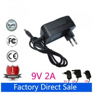 9V 2A AC Home Adapter Power Supply Wall Charger for Polaroid Instant Print Digital Camera Z230E Zink CZA-05300 CZA-05300B Z2300