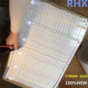 FOR L2082 LCD TV backlight bar  6 led MS-L2082 V1 per tv Nordmende ND32N2100J  578MM  32 inch use 100%new