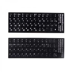 Korean Keyboard Cover Stickers For Computer Laptop Pc Keyboard  Computer Standard Letter Layout Keyboard Covers
