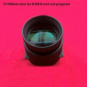 LED projector DIY lens F180mm focal length projection glass lens home cinema diy lens for 5/5.8 inch projector lcd free shipping