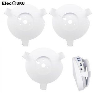 1/2/3Pcs Wall Mount for TP-Link Deco M9 Plus Whole Home Mesh WiFi System,TP Link Deco M9+ Holder WiFi Router Shelf Cable Storage