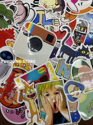 100pcs cool laptop Graffiti Stickers For Notebook Motor Skateboard Computer Mobile Phone Cartoon DIY Decal sticker waterproof