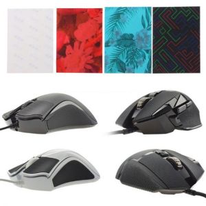 DIY 98x68mm Mouse Skin Anti-slip Tape Mouse Skates Side Stickers for logitech Razer Gaming Mouse T84C